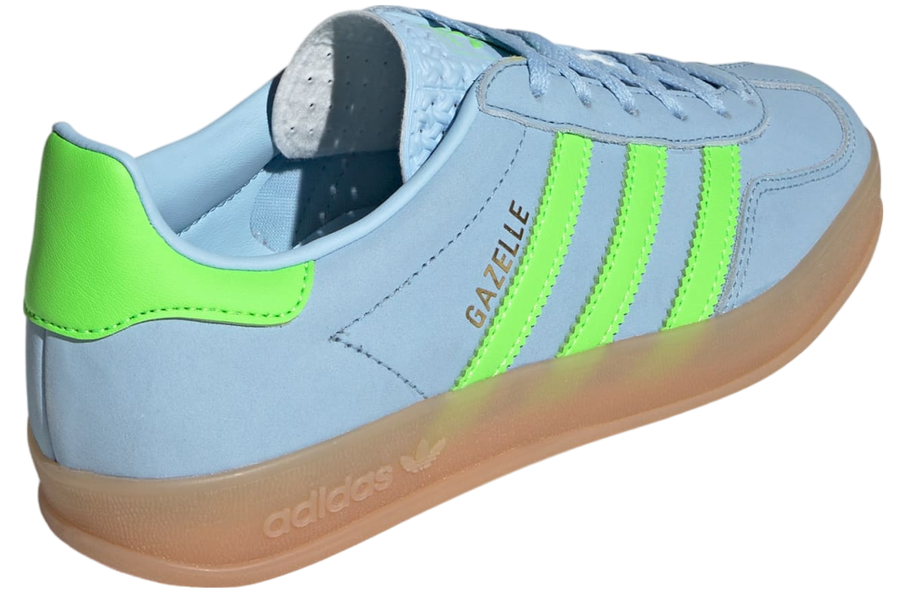 Adidas Gazelle Indoor WMNS Clear Sky / Solar Green