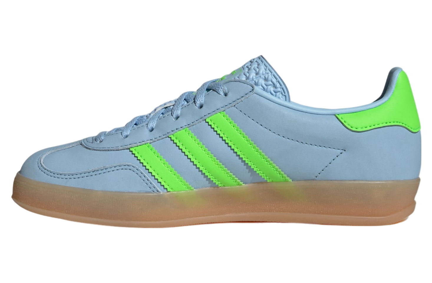 Adidas Gazelle Indoor WMNS Clear Sky / Solar Green