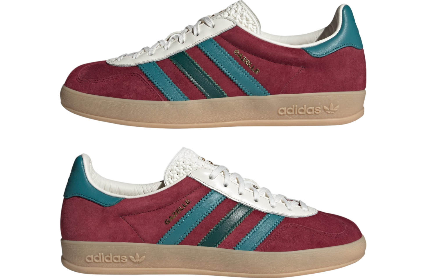 Adidas Gazelle Indoor WMNS Collegiate Burgundy / Arctic Fusion