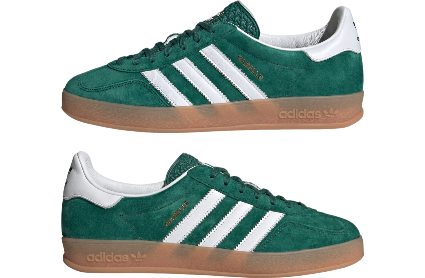 Adidas Gazelle Indoor WMNS Collegiate Green / Cloud White / Gum