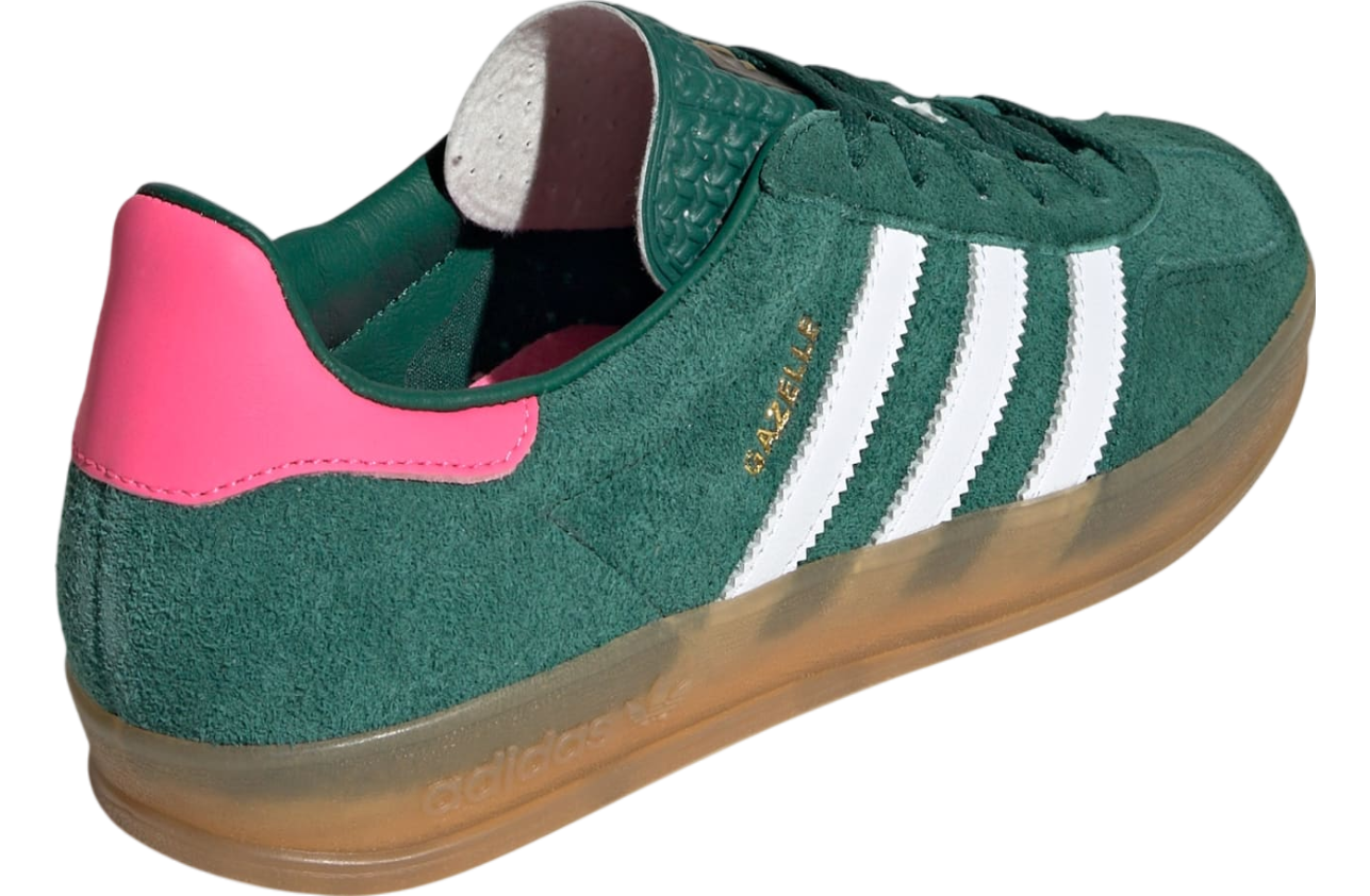 Adidas Gazelle Indoor WMNS Collegiate Green / Cloud White / Lucid Pink