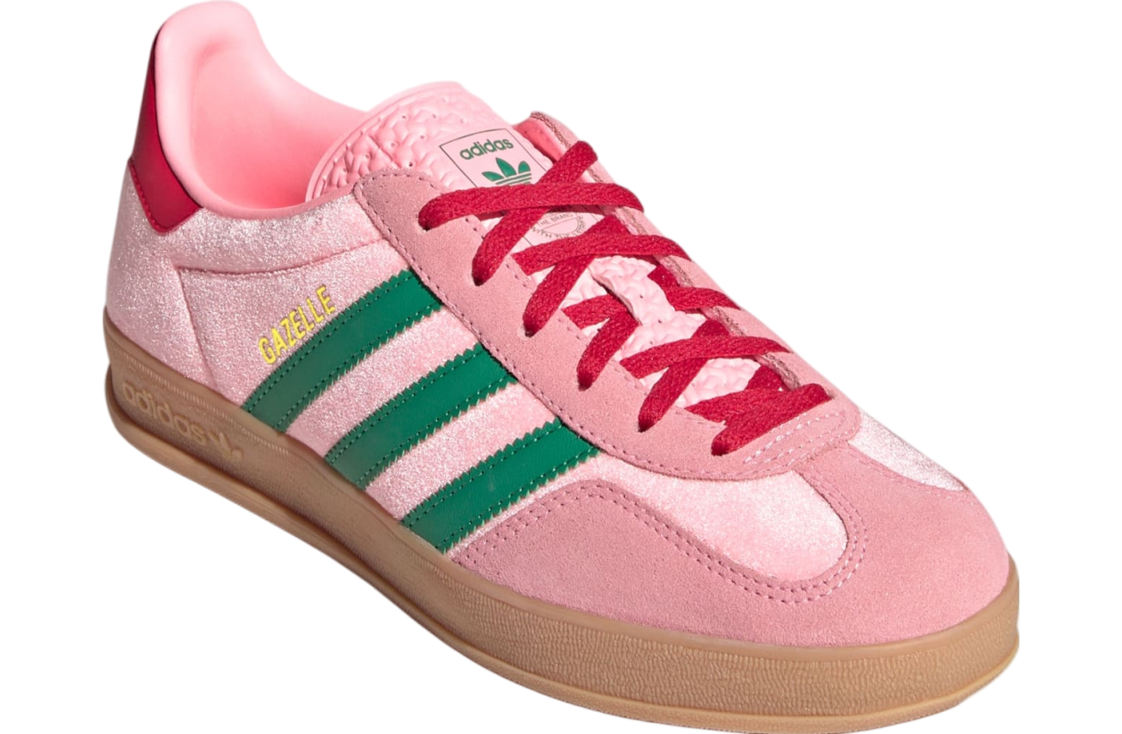 Adidas Gazelle Indoor WMNS Court Green / Glow Pink