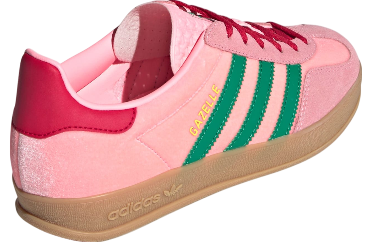 Adidas Gazelle Indoor WMNS Court Green / Glow Pink