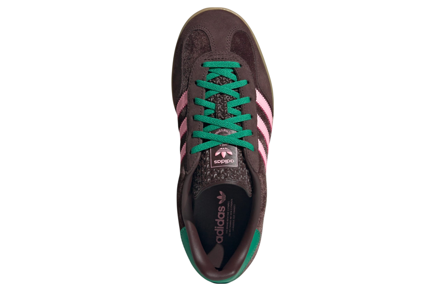 Adidas Gazelle Indoor WMNS Dark Brown / Glow Pink