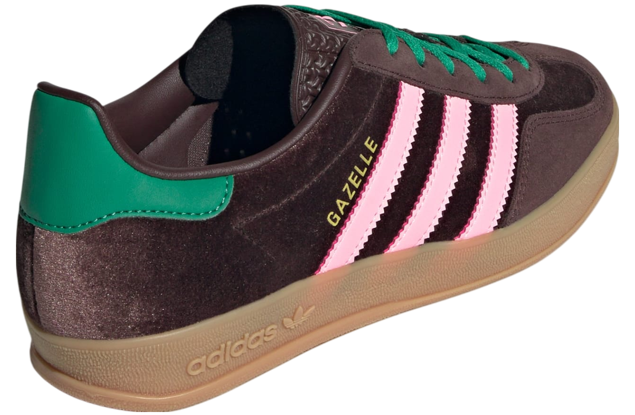 Adidas Gazelle Indoor WMNS Dark Brown / Glow Pink