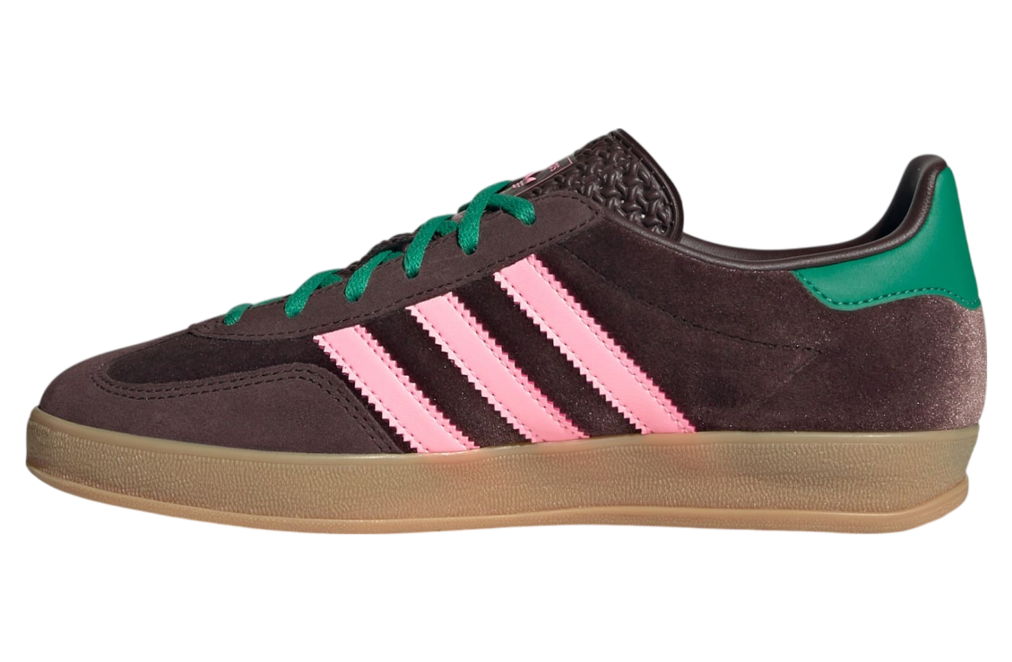 Adidas Gazelle Indoor WMNS Dark Brown / Glow Pink