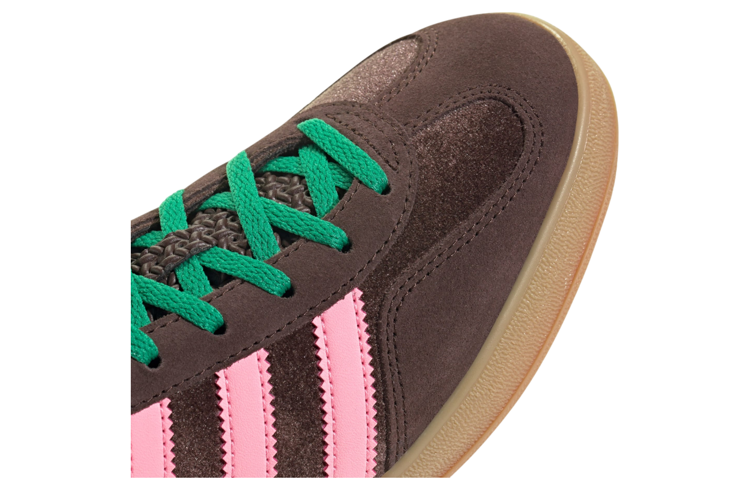 Adidas Gazelle Indoor WMNS Dark Brown / Glow Pink