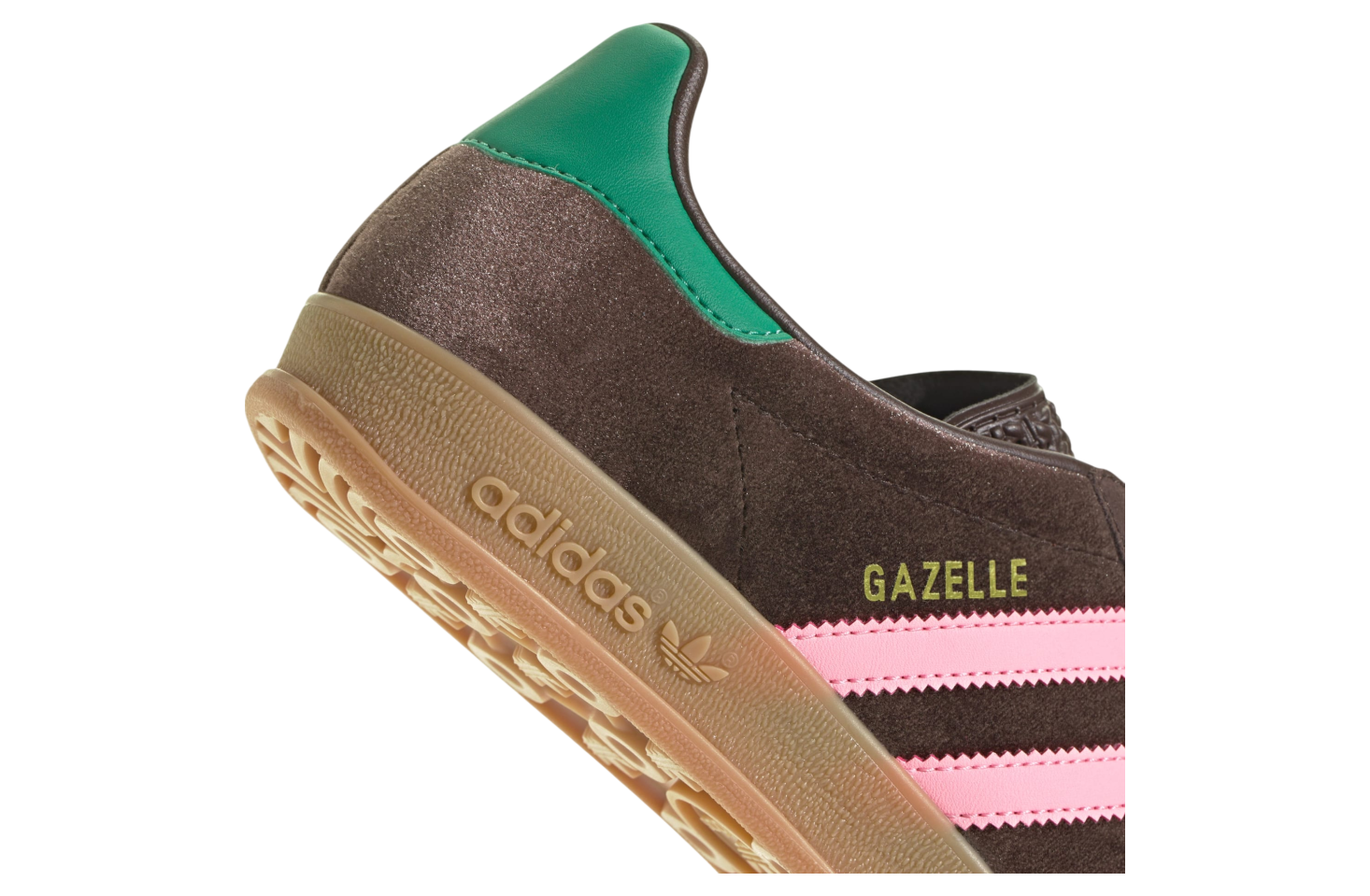 Adidas Gazelle Indoor WMNS Dark Brown / Glow Pink