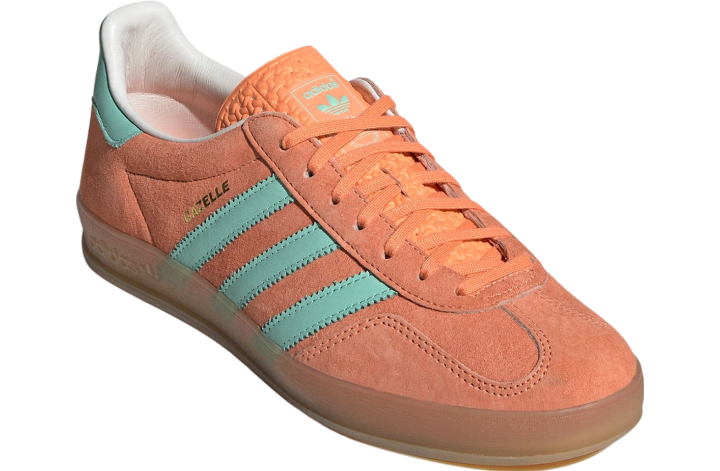 Adidas Gazelle Indoor WMNS Easy Orange / Clear Mint