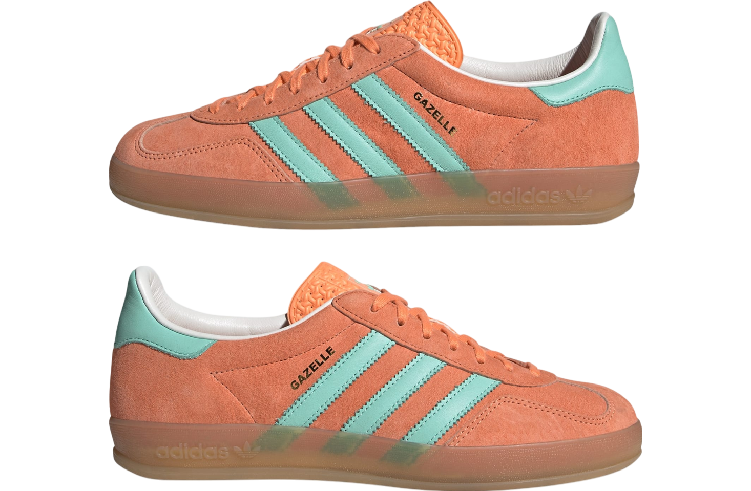 Adidas Gazelle Indoor WMNS Easy Orange / Clear Mint