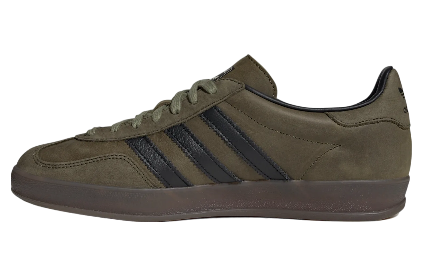 Adidas Gazelle Indoor WMNS Focus Olive / Core Black / Gum