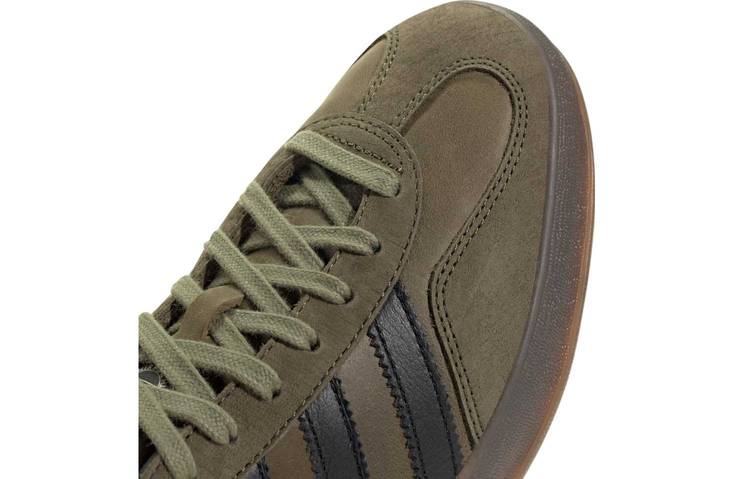 Adidas Gazelle Indoor WMNS Focus Olive / Core Black / Gum