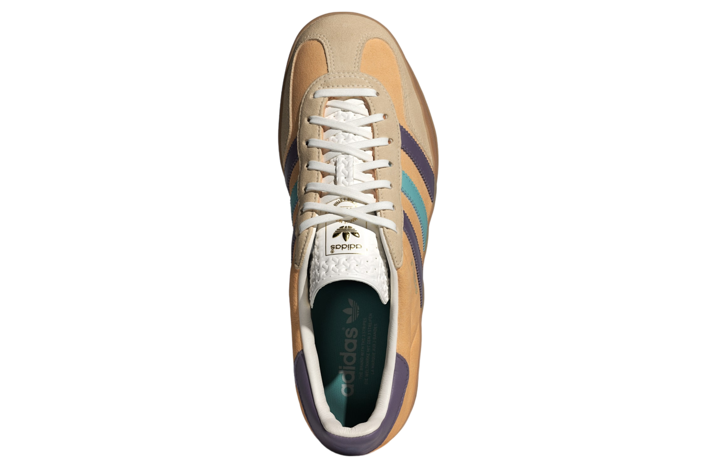 Adidas Gazelle Indoor WMNS Glow Orange / Shadow Violet