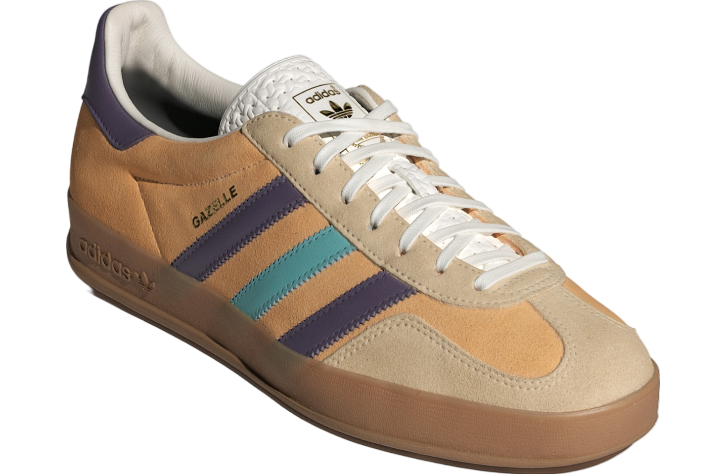 Adidas Gazelle Indoor WMNS Glow Orange / Shadow Violet