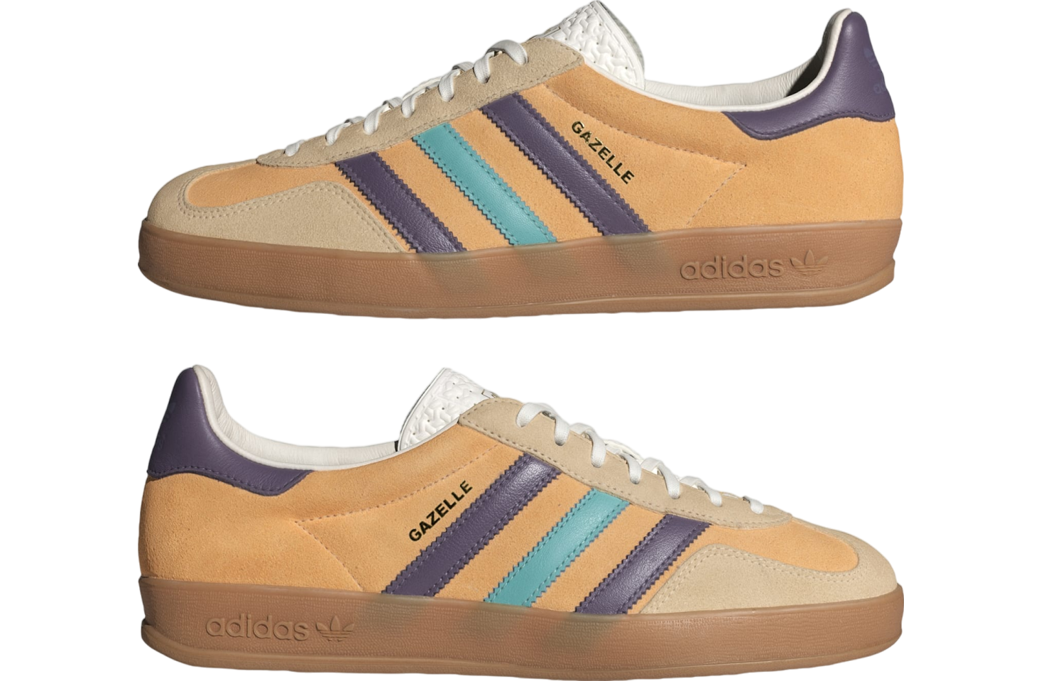 Adidas Gazelle Indoor WMNS Glow Orange / Shadow Violet