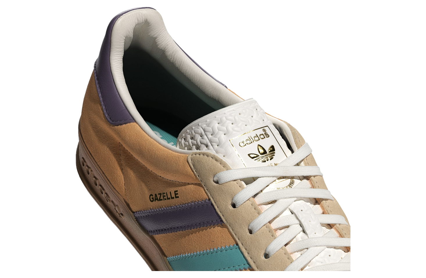 Adidas Gazelle Indoor WMNS Glow Orange / Shadow Violet