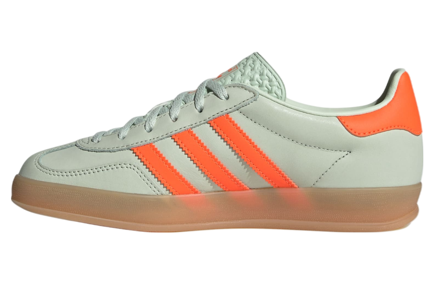 Adidas Gazelle Indoor WMNS Linen Green / Solar Orange