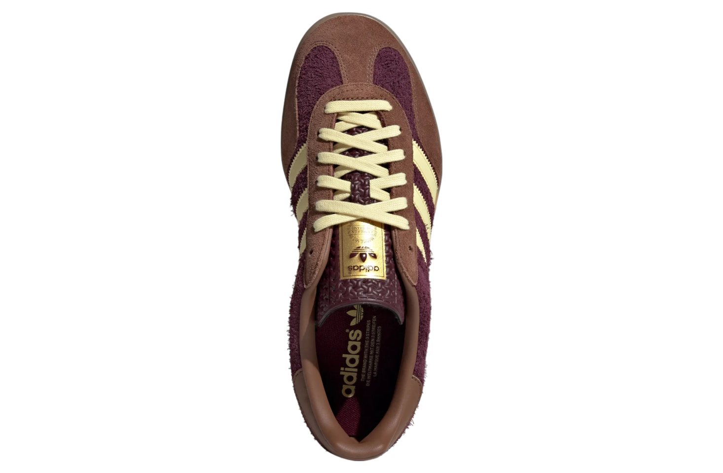 Adidas Gazelle Indoor WMNS Maroon / Almost Yellow