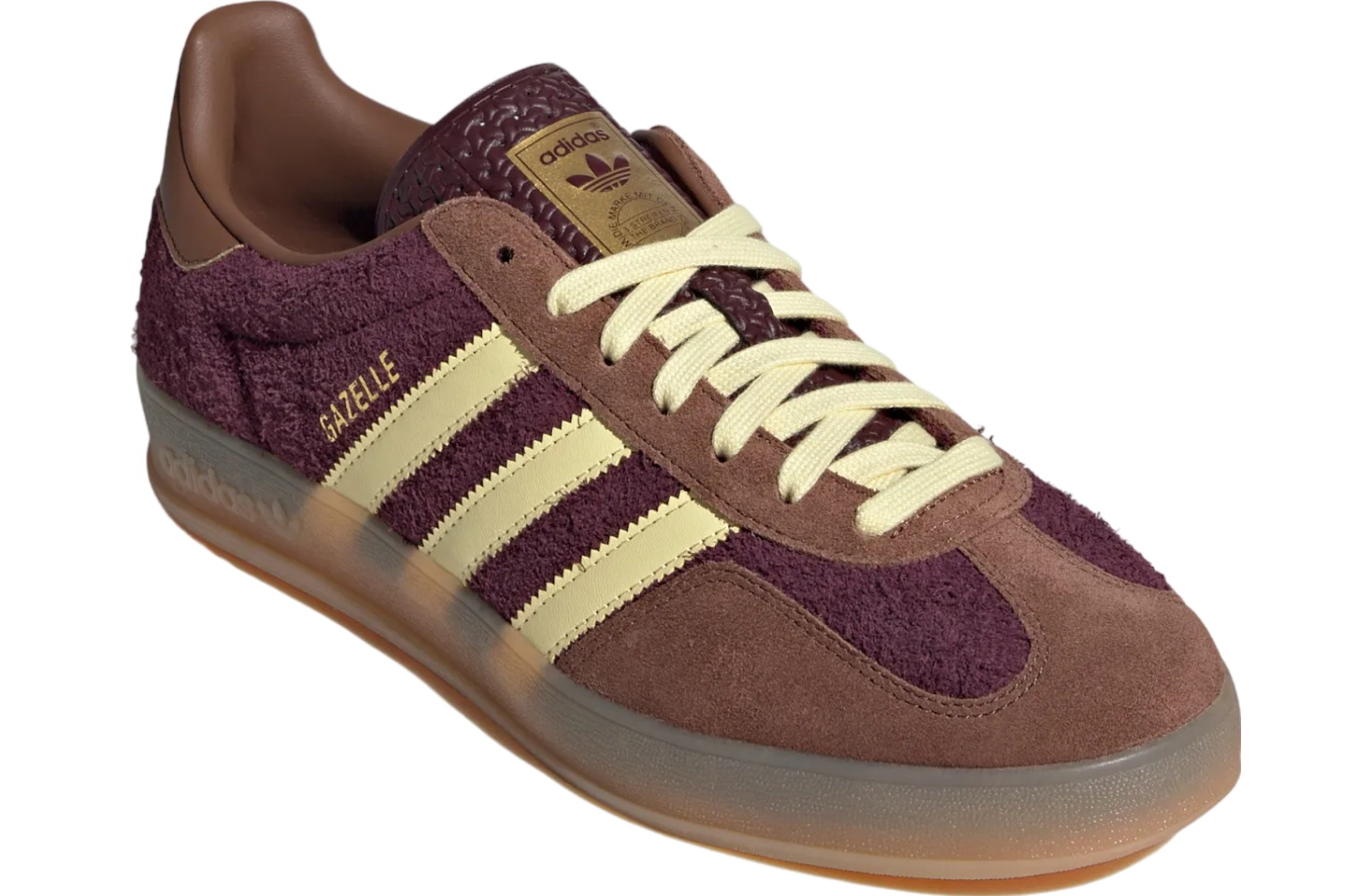 Adidas Gazelle Indoor WMNS Maroon / Almost Yellow