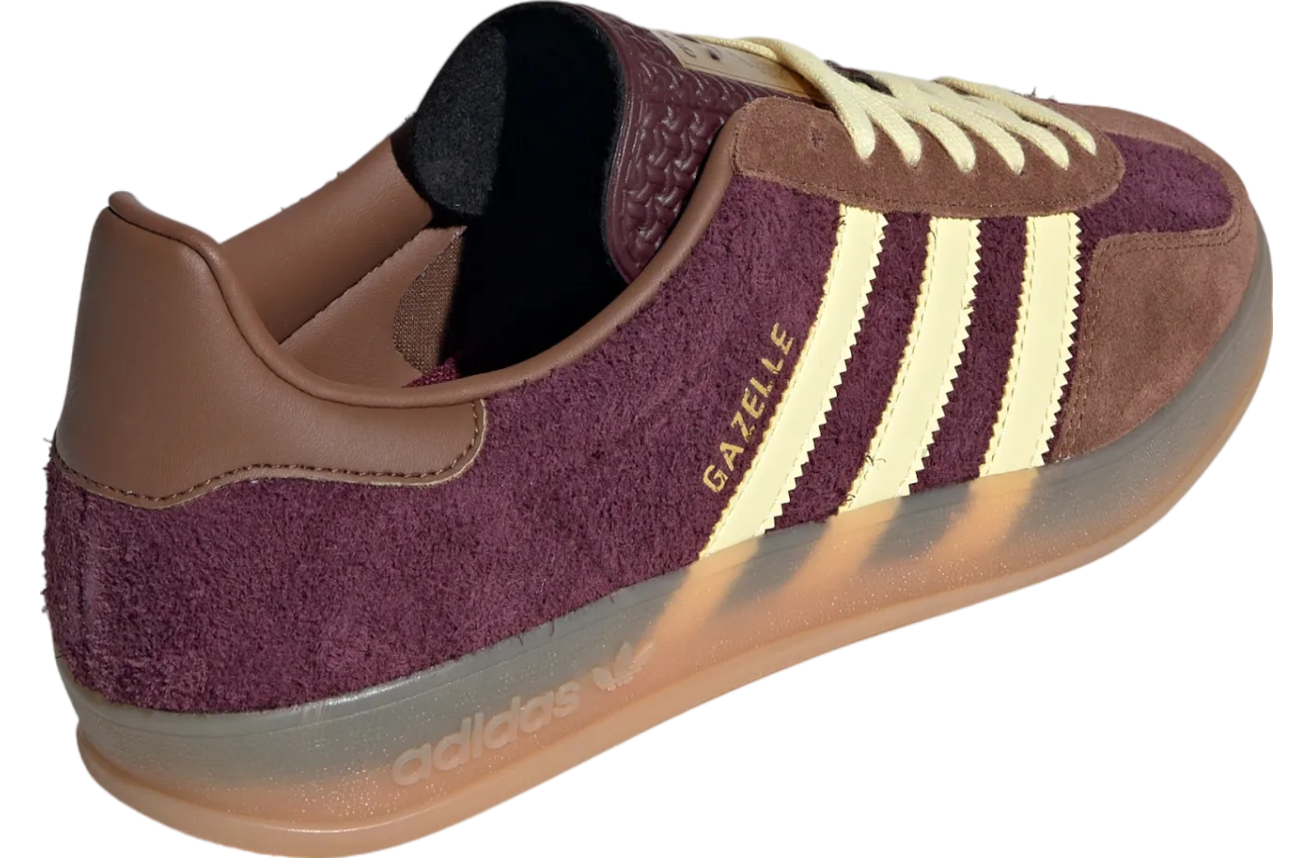 Adidas Gazelle Indoor WMNS Maroon / Almost Yellow