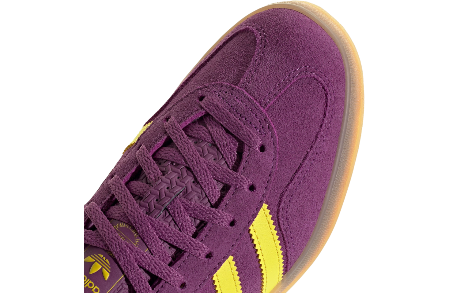 Adidas Gazelle Indoor WMNS Rich Mauve / Bright Yellow