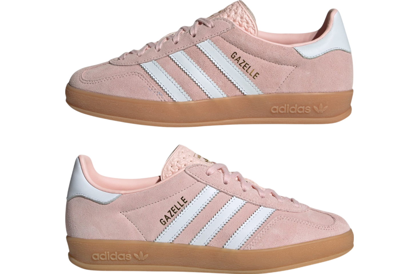 Adidas Gazelle Indoor WMNS Sandy Pink / Cloud White / Gum