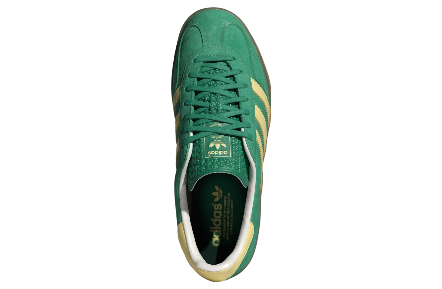 Adidas Gazelle Indoor WMNS Semi Court Green / Almost Yellow