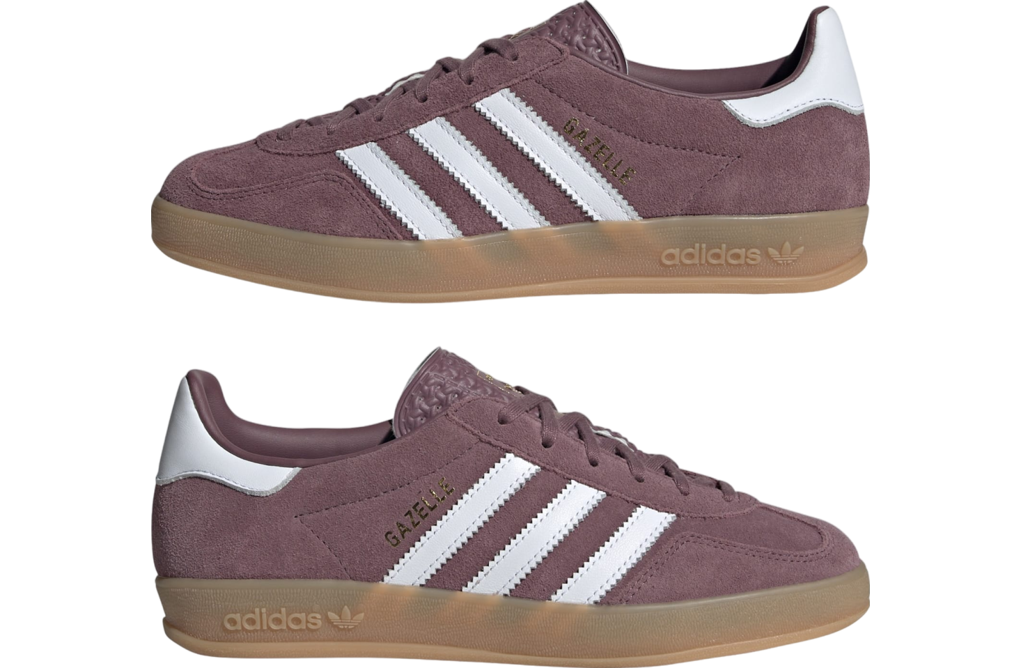 Adidas Gazelle Indoor WMNS Shadow Fig / Cloud White