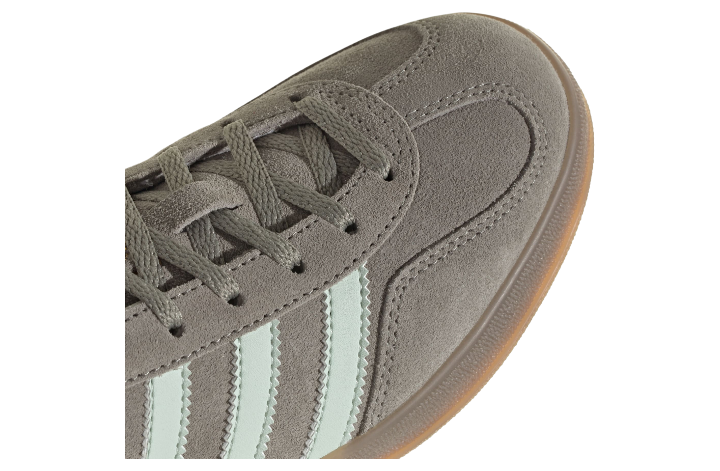 Adidas Gazelle Indoor WMNS Silver Pebble / Linen Green