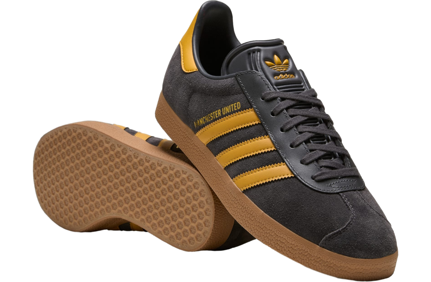 Adidas Gazelle Manchester United Utility Black / Preloved Yellow