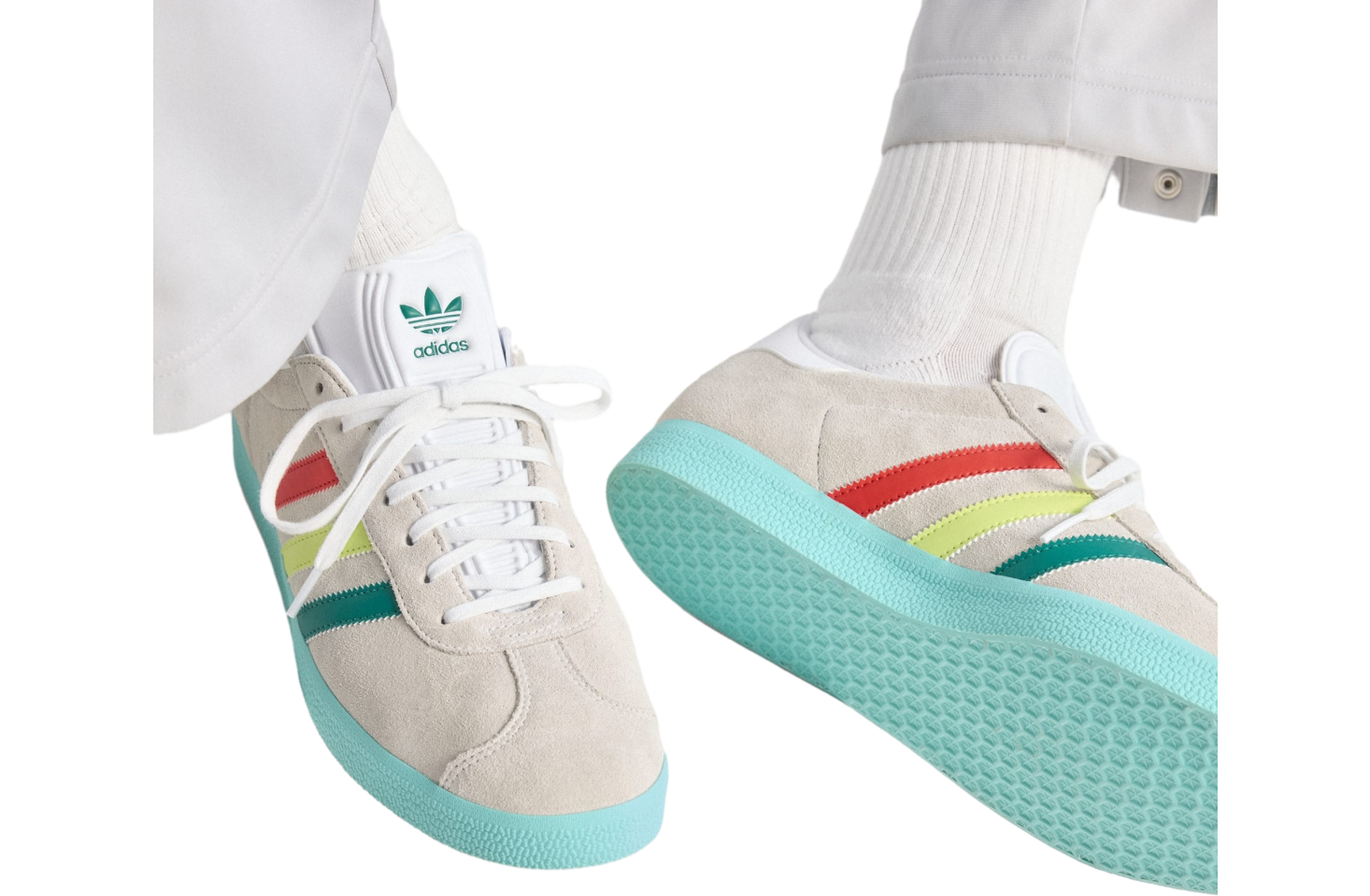 Adidas Gazelle San Jose Earthquakes 2025 Archive Cloud White / Lush Green