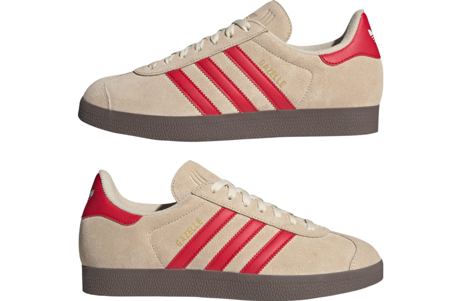 Adidas Gazelle Sand Strata / Better Scarlet