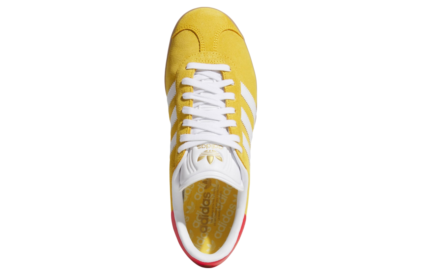 Adidas Gazelle Spikeless Bold Gold / Cloud White