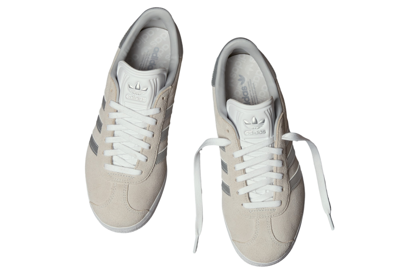 Adidas Gazelle Spikeless WMNS Crystal White / Silver
