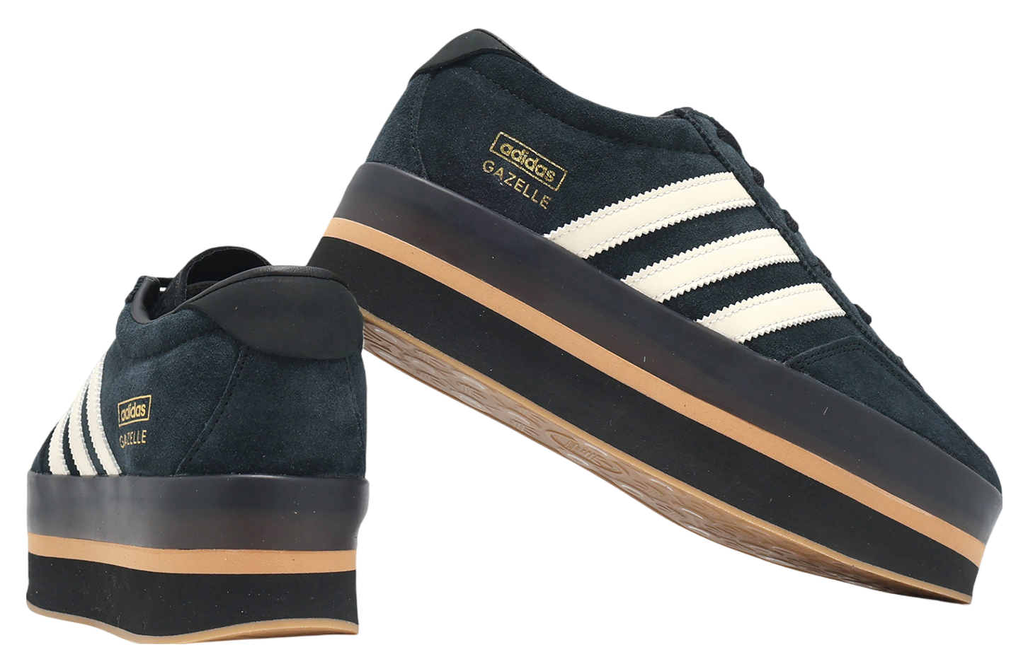 Adidas Gazelle Stack Core Black / Cream White - Dec 2024