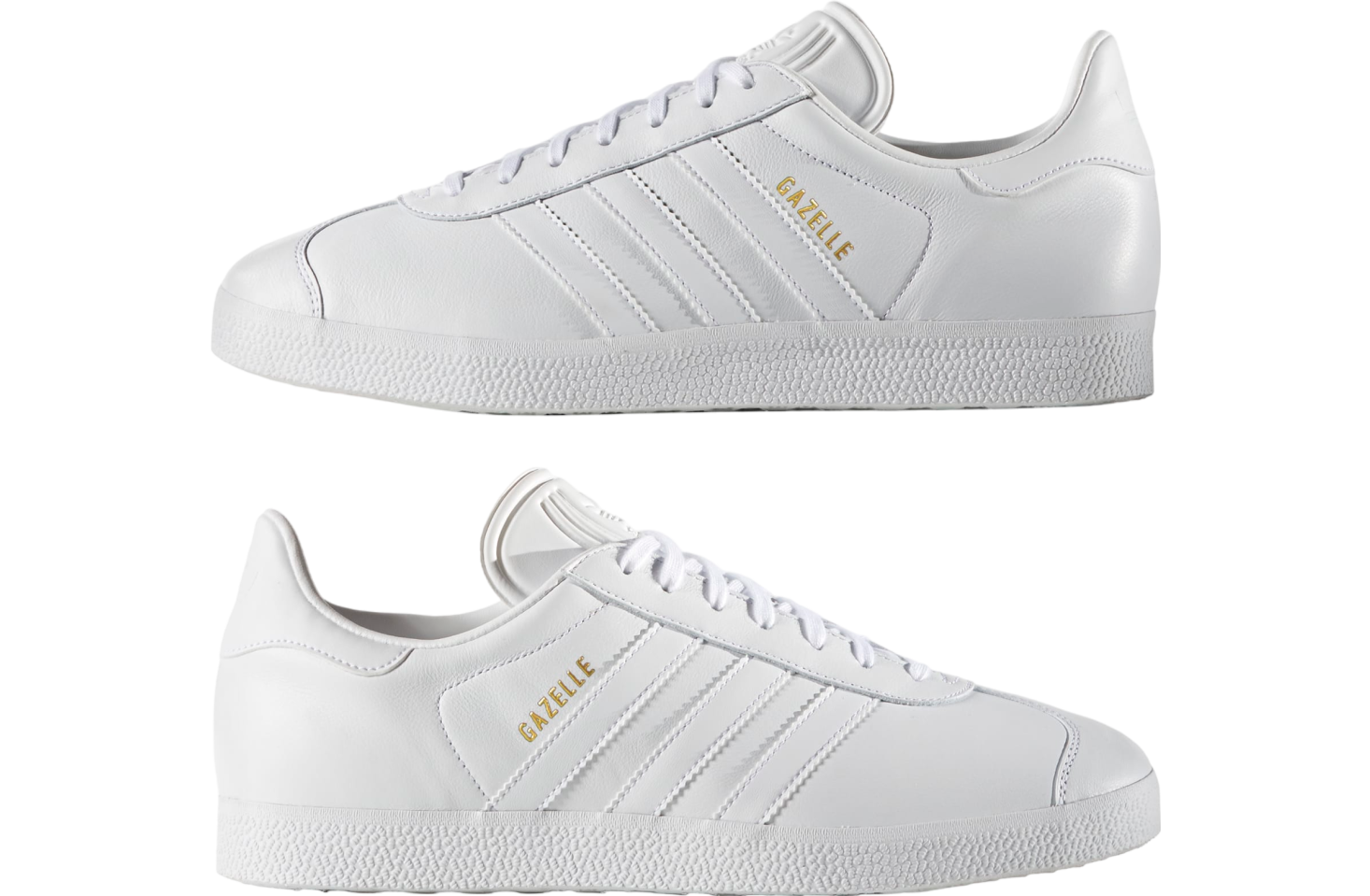 Adidas Gazelle WMNS Cloud White / Gold Metallic