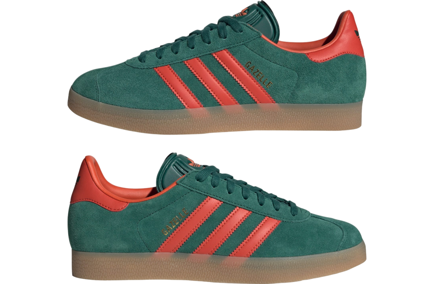 Adidas Gazelle WMNS Collegiate Green / Preloved Red