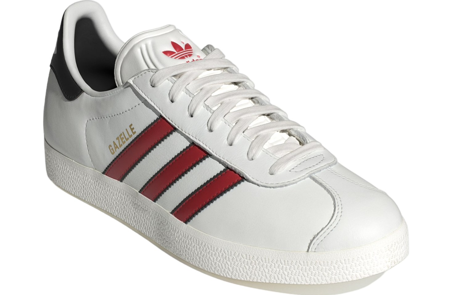 Adidas Gazelle WMNS Core White / Better Scarlet