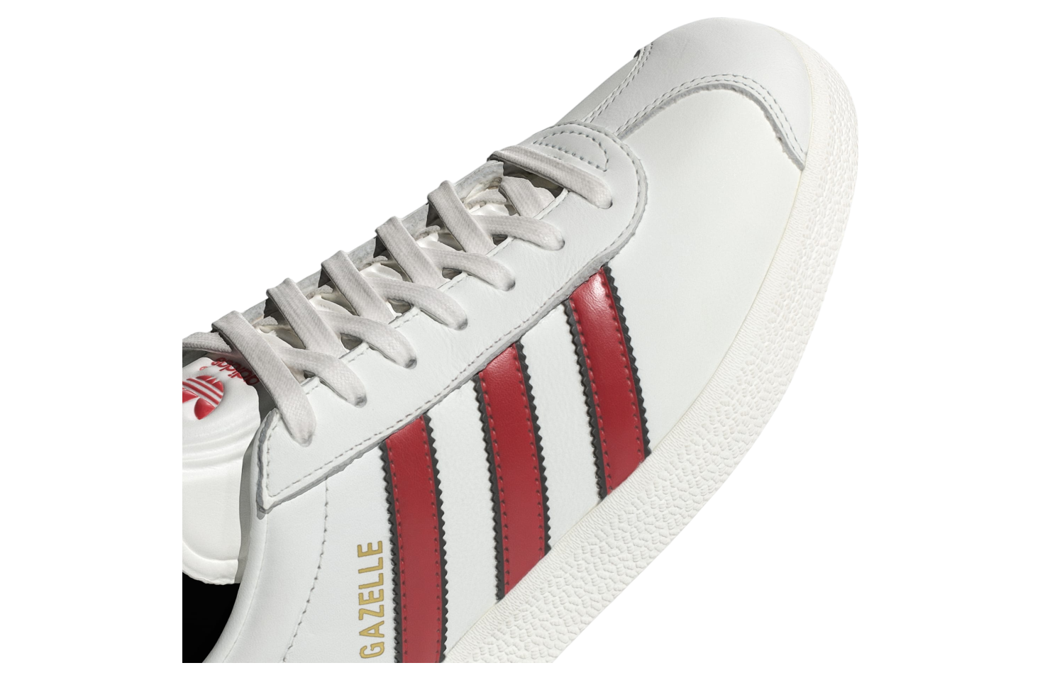 Adidas Gazelle WMNS Core White / Better Scarlet