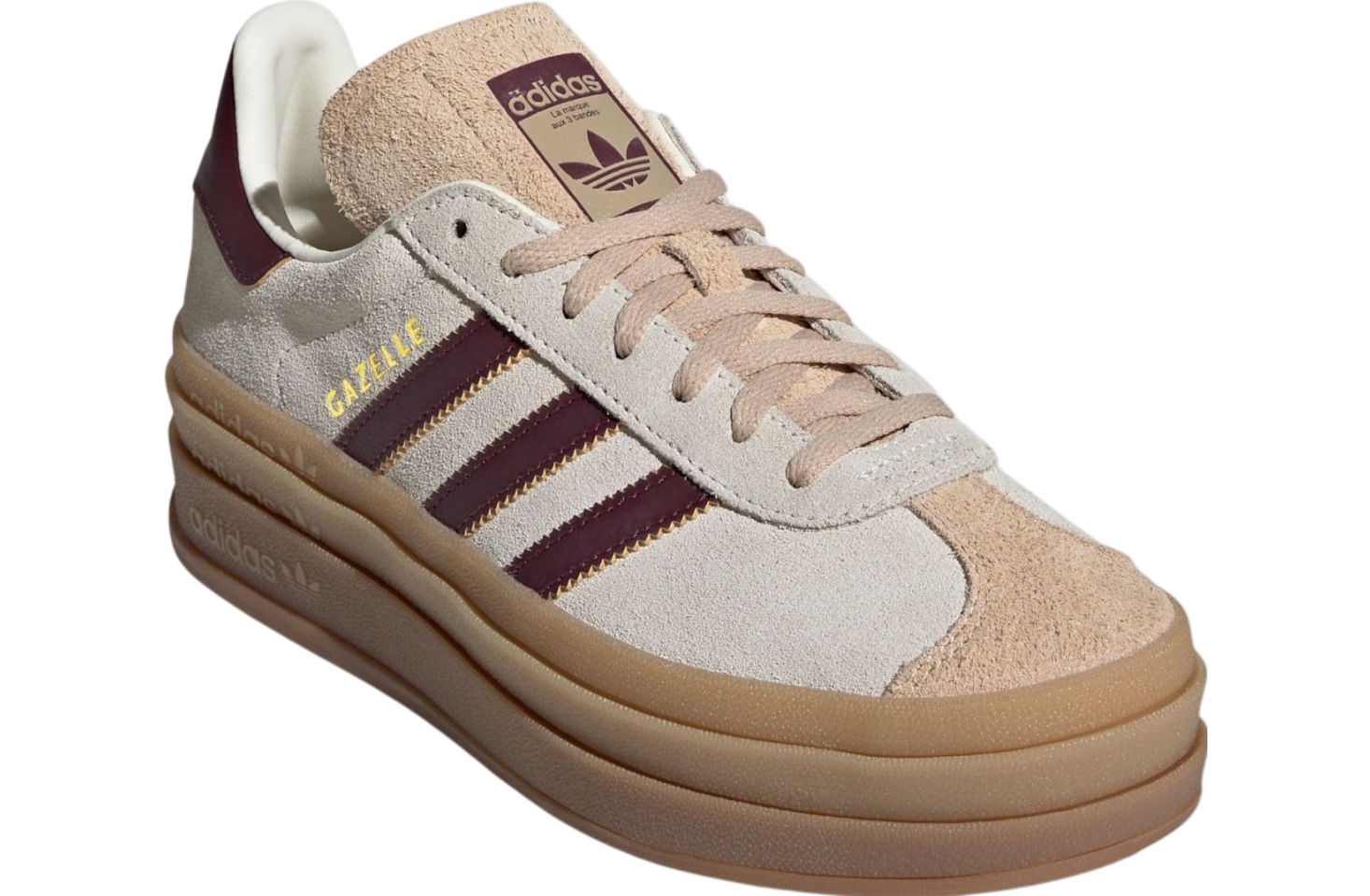 Adidas Gazelle WMNS Cream White / Maroon