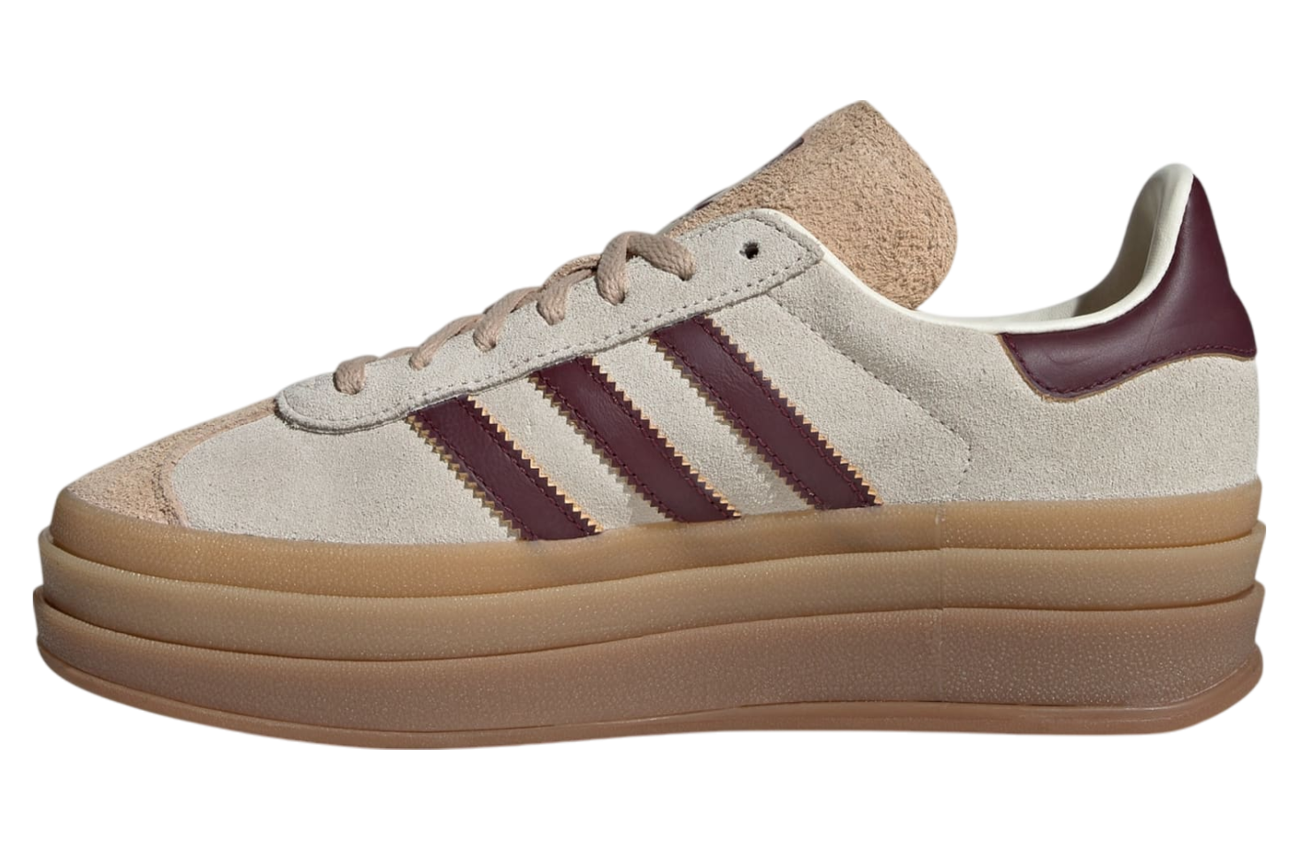 Adidas Gazelle WMNS Cream White / Maroon