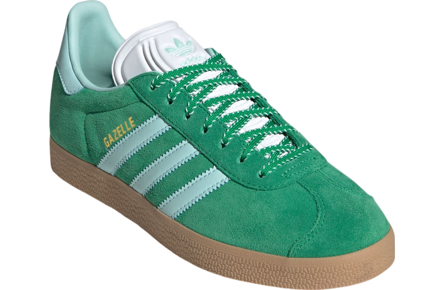 Adidas Gazelle WMNS Green / Semi Flash Aqua