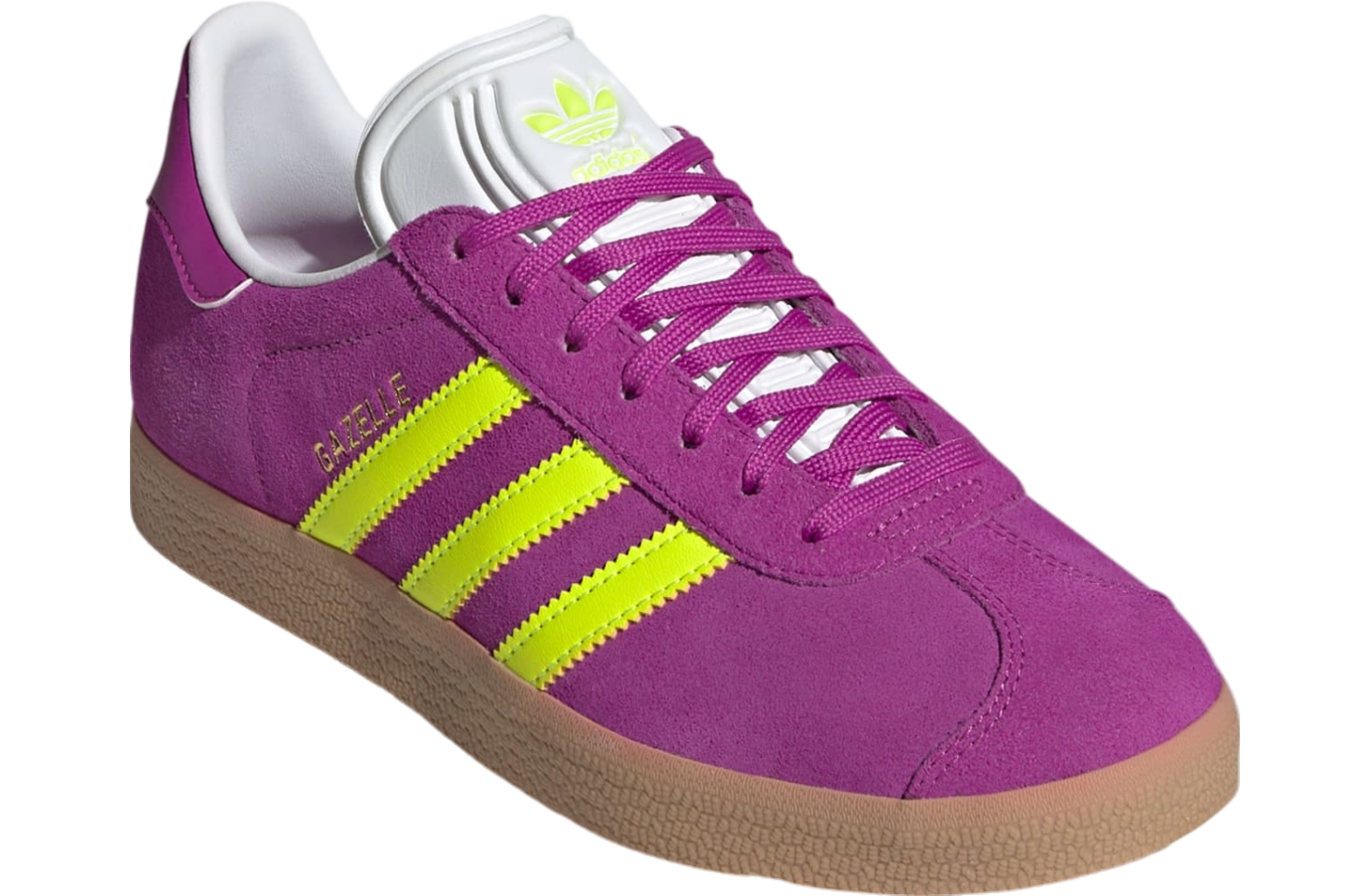 Adidas Gazelle WMNS Purple Burst / Solar Yellow