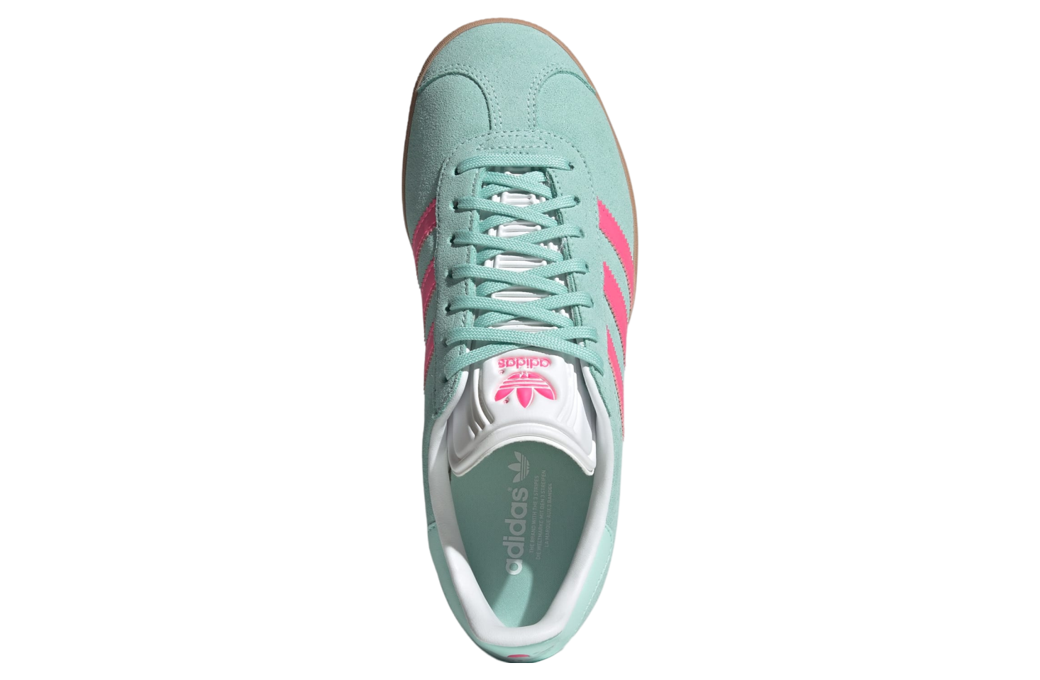 Adidas Gazelle WMNS Semi Flash Aqua / Lucid Pink