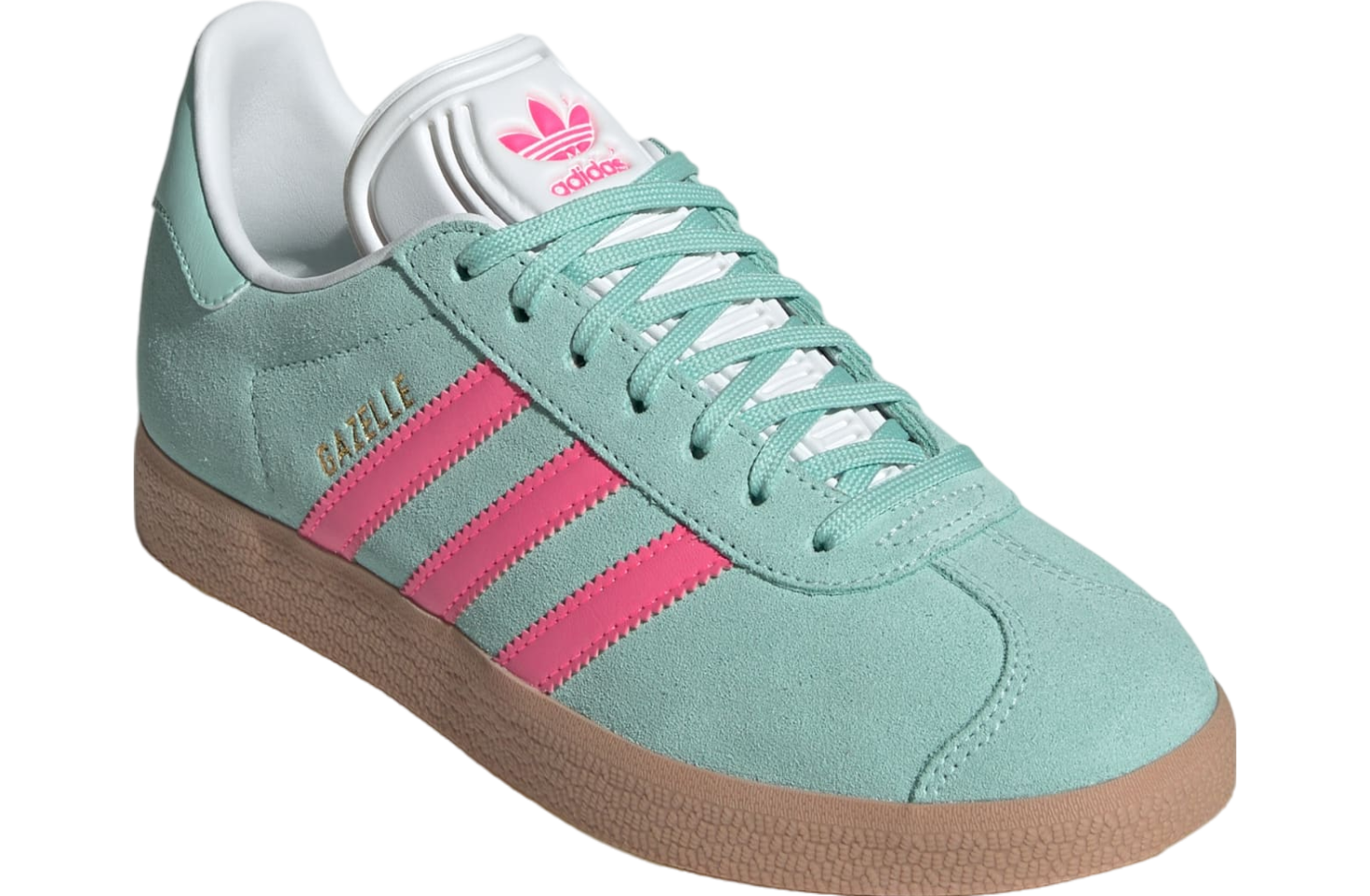 Adidas Gazelle WMNS Semi Flash Aqua / Lucid Pink