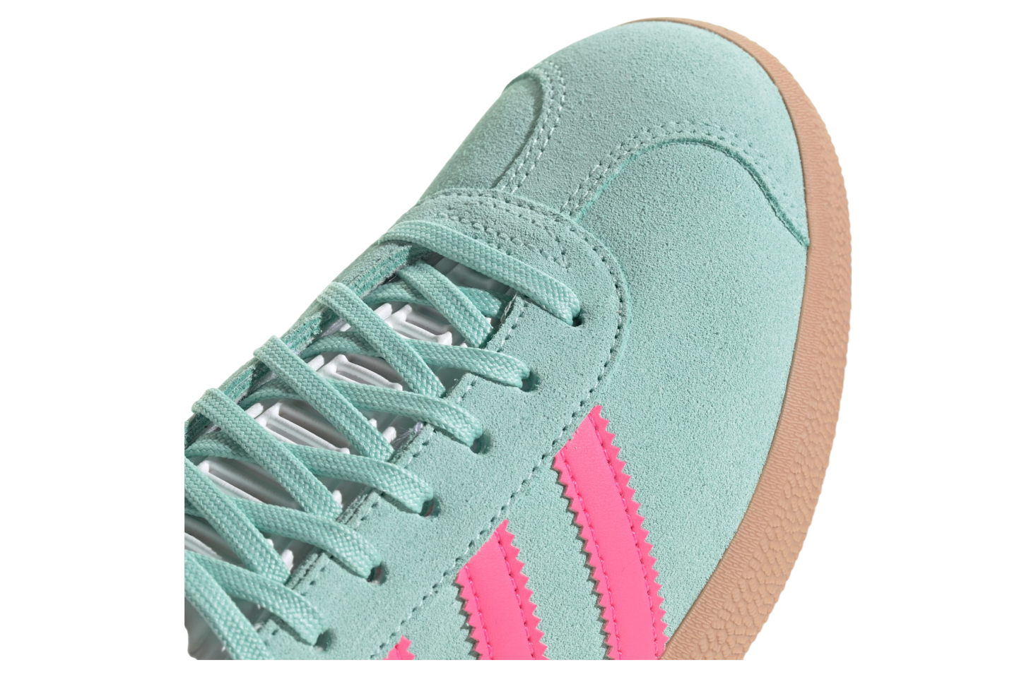 Adidas Gazelle WMNS Semi Flash Aqua / Lucid Pink