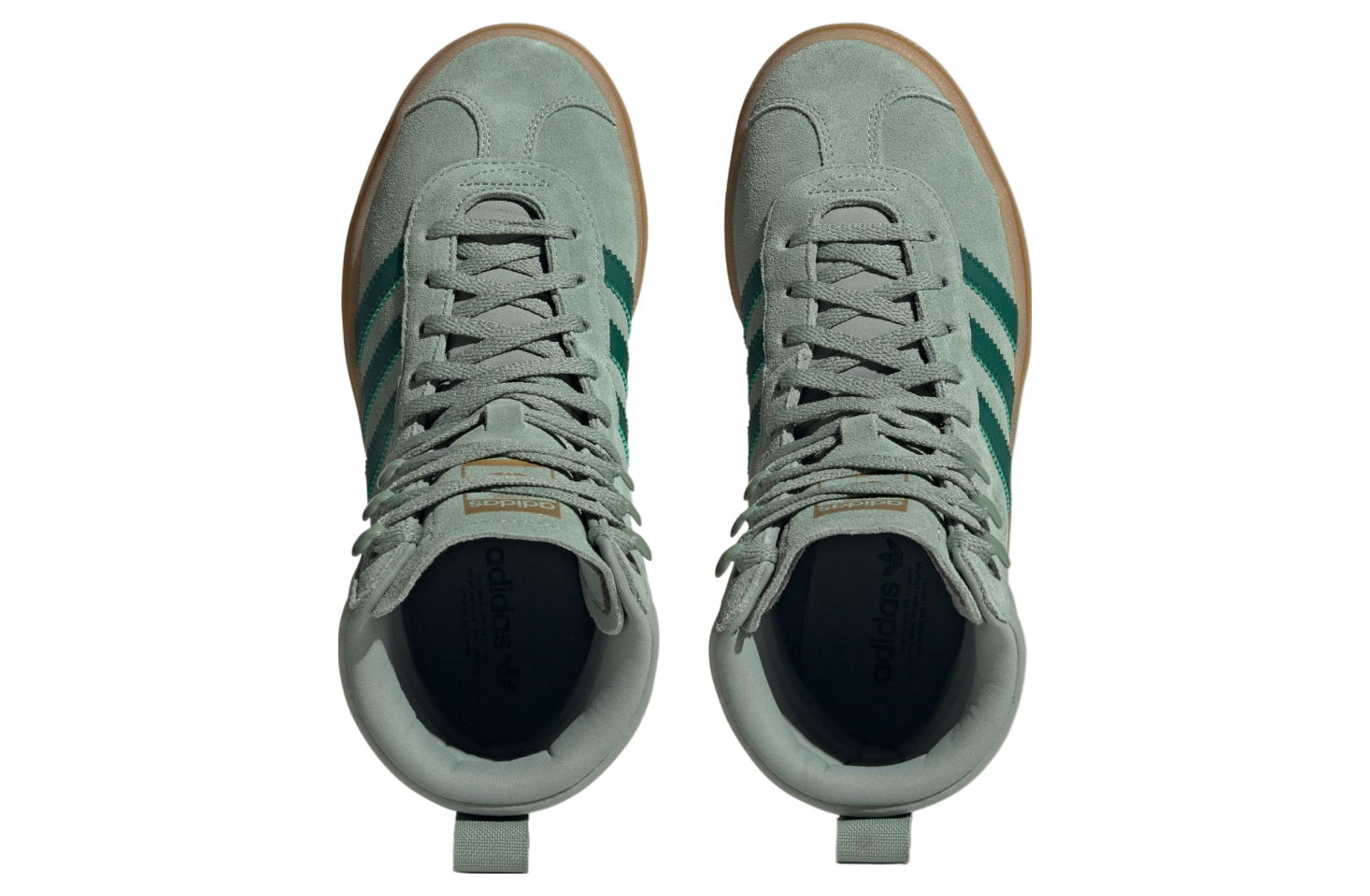 Adidas Gazelle WMNS Silver Green / Collegiate Green