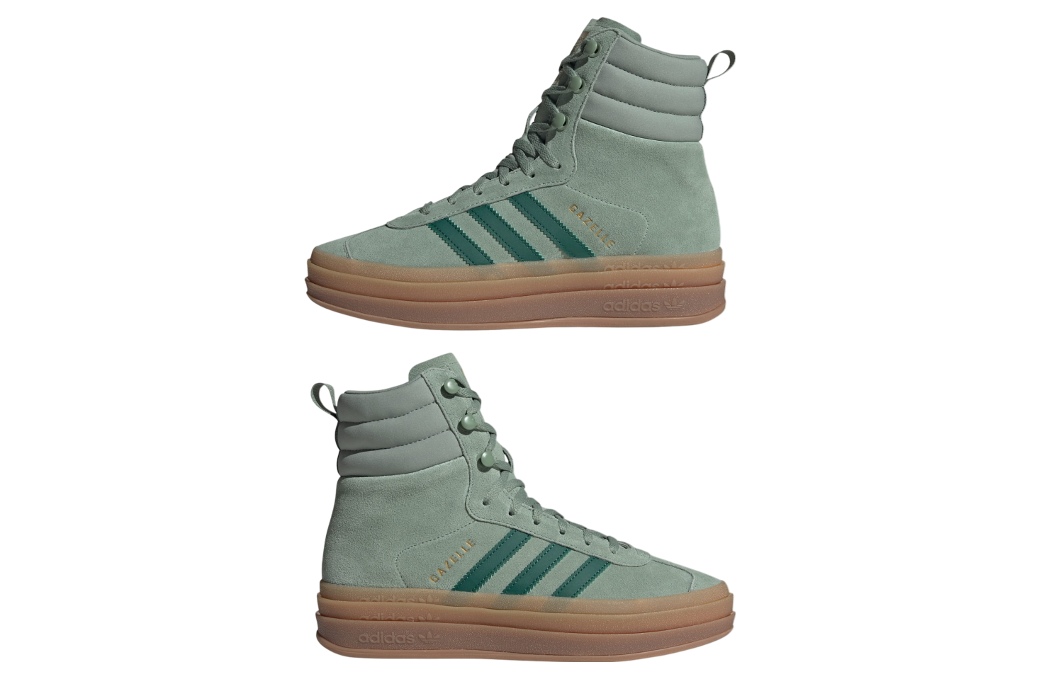 Adidas Gazelle WMNS Silver Green / Collegiate Green