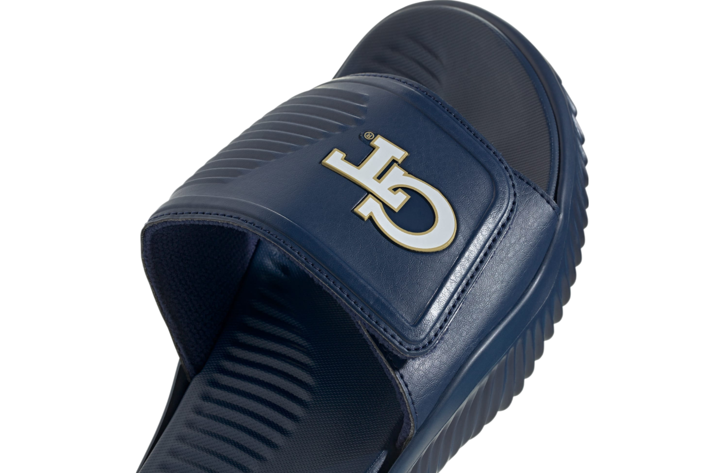 Adidas Georgia Tech Alphabounce Slide 2.0 WMNS Team Navy Blue 2 / Team Sand