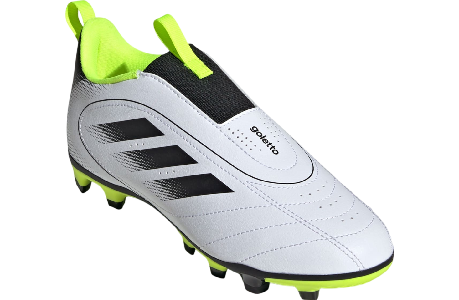 Adidas Goletto IX Laceless FG/MG GS Cloud White / Core Black